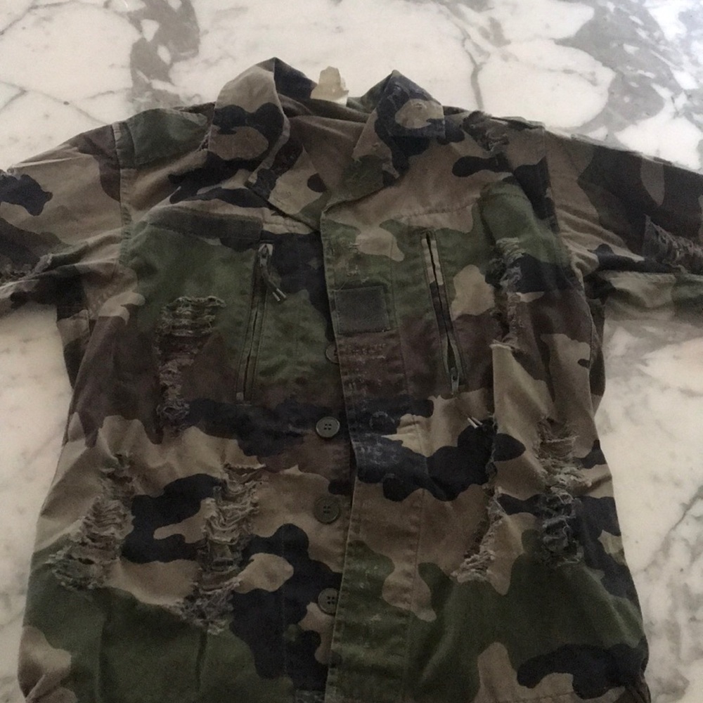 Seyntex Camo jacket throw over M
